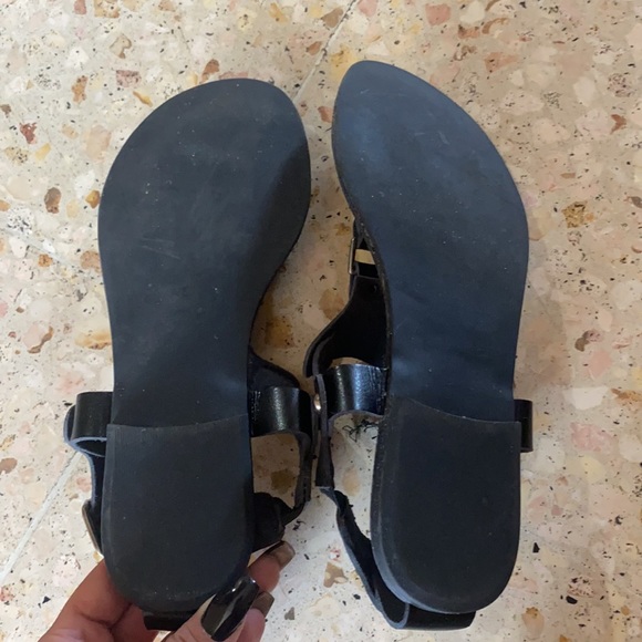 Metal studded black sandals - Picture 5 of 5